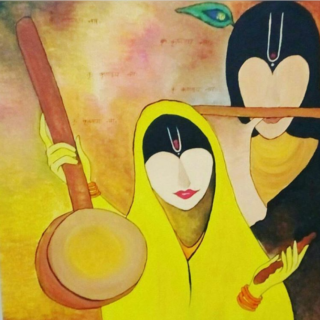 Meera Krishna abstract painting