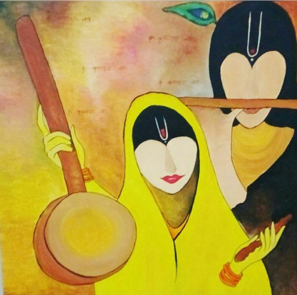 Meera Krishna abstract painting