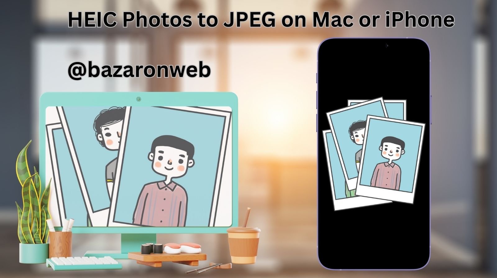 HEIC Photos to JPEG on Mac or iPhone