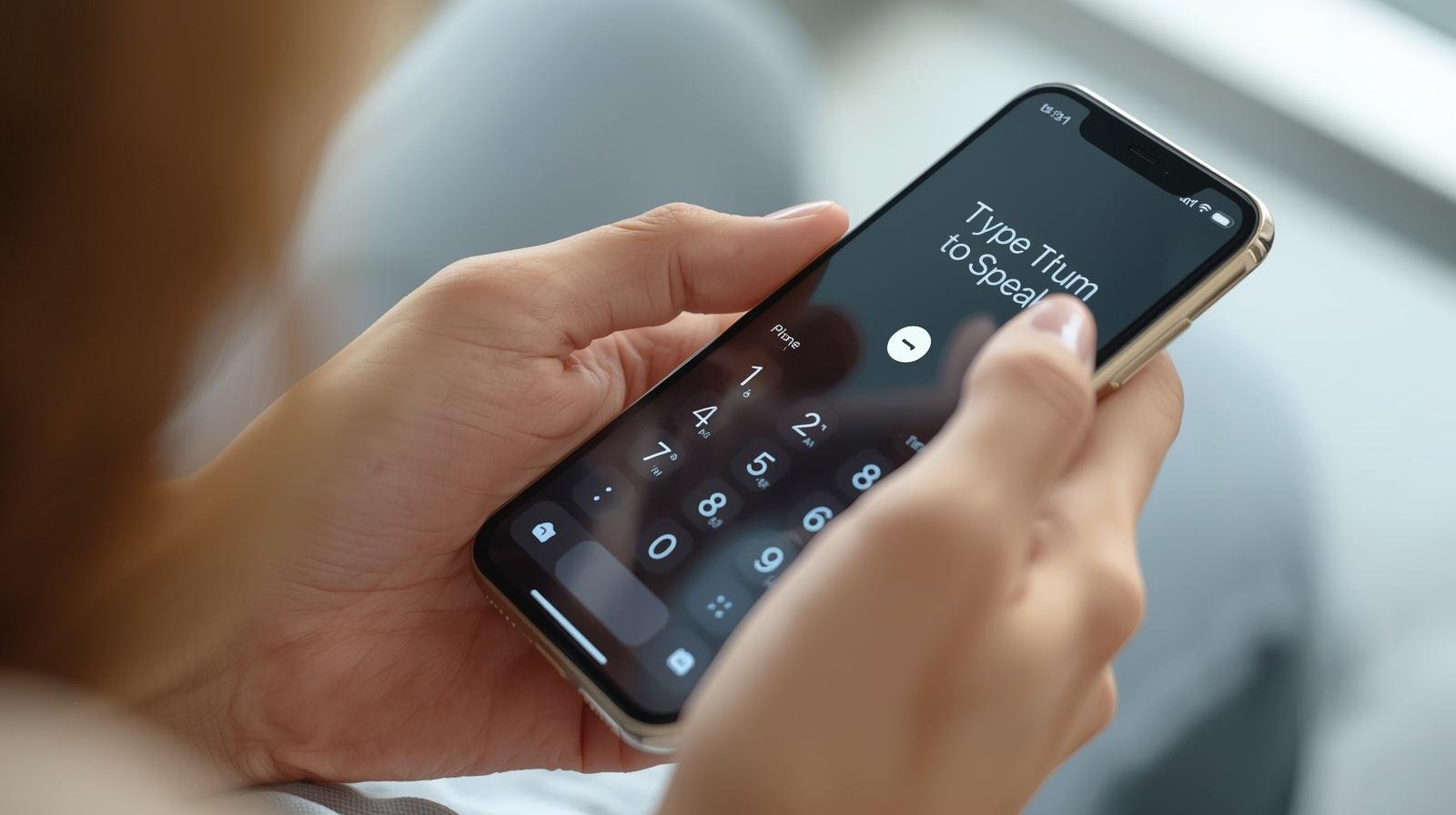 How to Use Type to Speak Feature During iPhone Calls