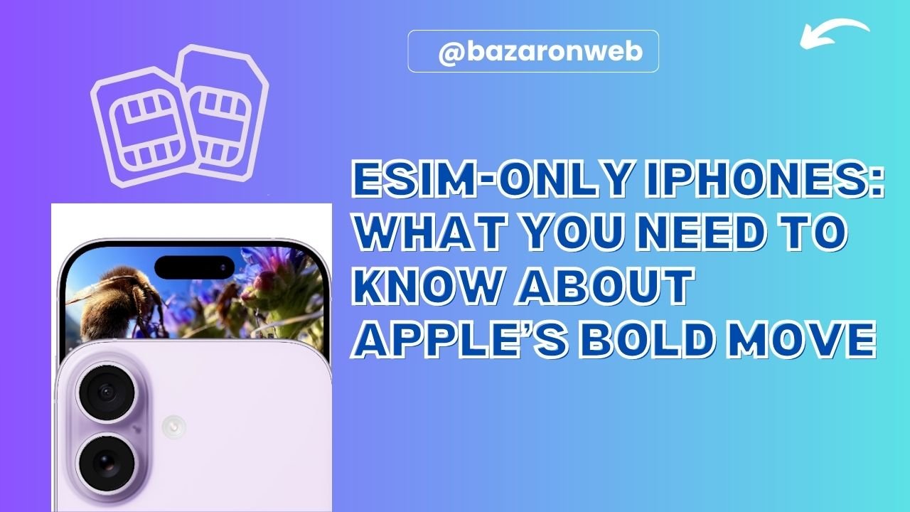 eSIM-Only iPhones What You Need to Know About Apple’s Bold Move