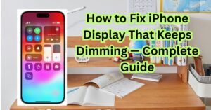 How to Fix iPhone Display That Keeps Dimming — Complete Guide