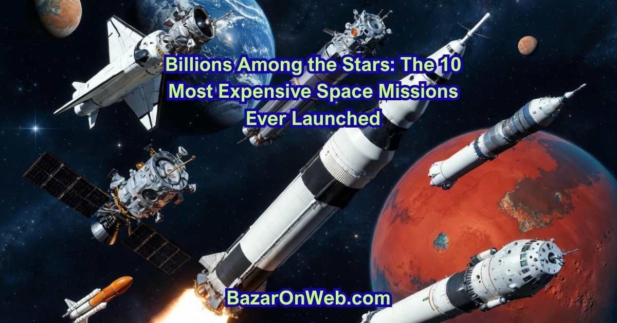 Billions Among the Stars The 10 Most Expensive Space Missions Ever Launched