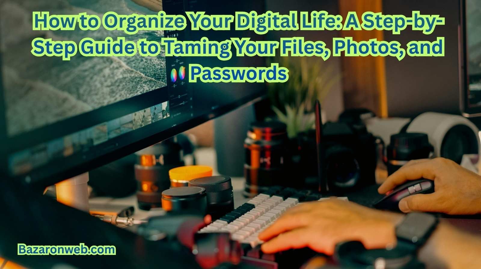 How to Organize Your Digital Life A Step-by-Step Guide to Taming Your Files, Photos, and Passwords