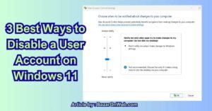 3 Best Ways to Disable a User Account on Windows 11