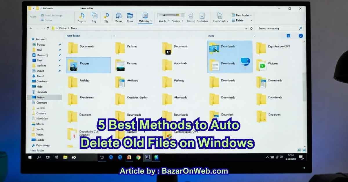 5 Best Methods to Auto Delete Old Files on Windows
