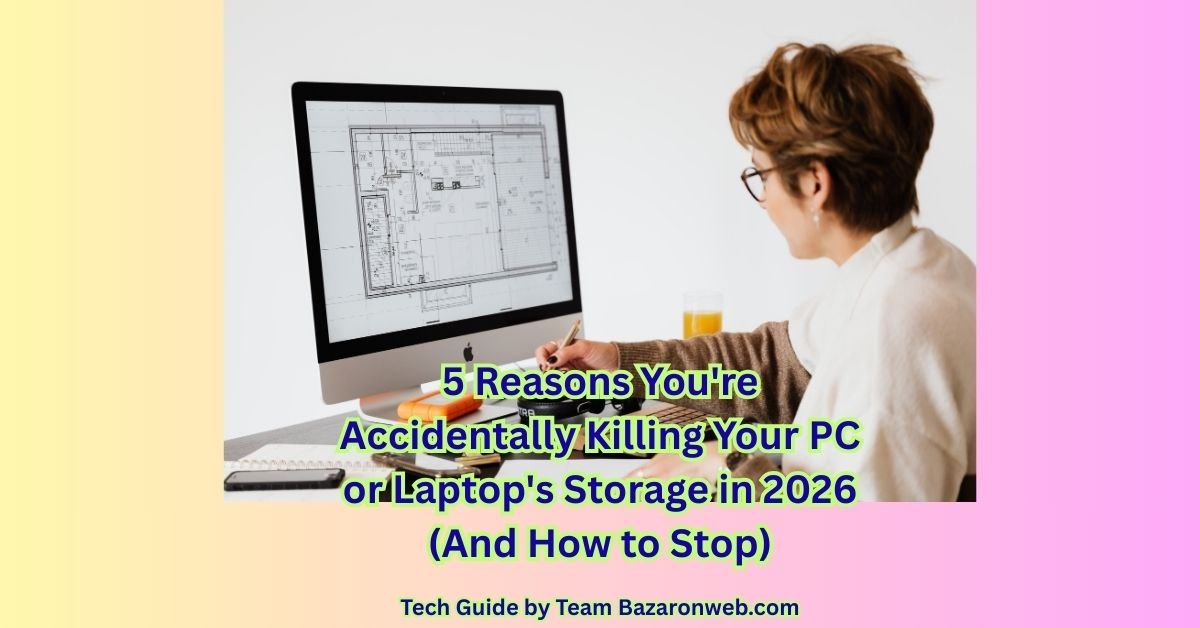 5 Reasons You're Accidentally Killing Your PC or Laptops Storage in 2026 (And How to Stop)
