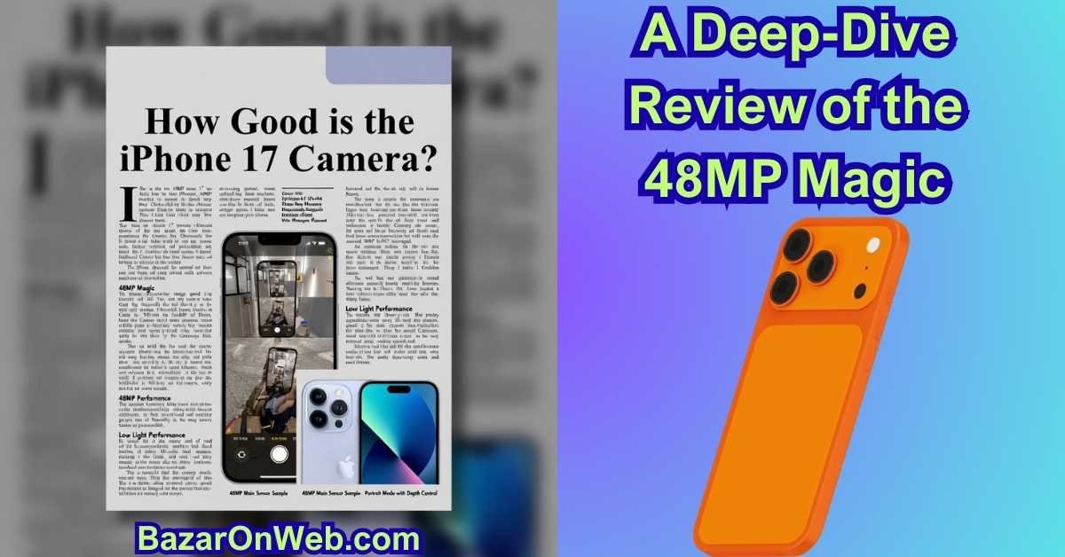 How Good is the iPhone 17 Camera