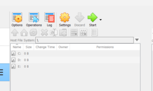 Virtual Box window screen