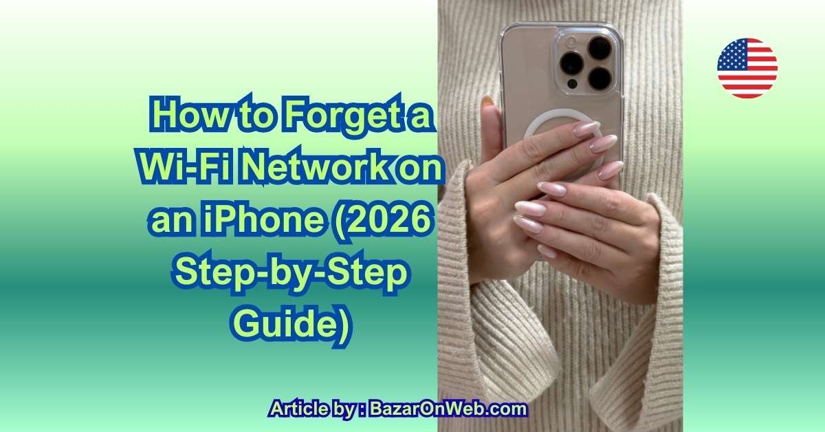 How to Forget a Wi-Fi Network on an iPhone (2026 Step-by-Step Guide)