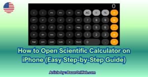 How to Open Scientific Calculator on iPhone (Easy Step-by-Step Guide)