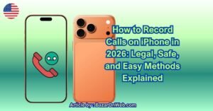 How to Record Calls on iPhone in 2026 Legal, Safe, and Easy Methods Explained