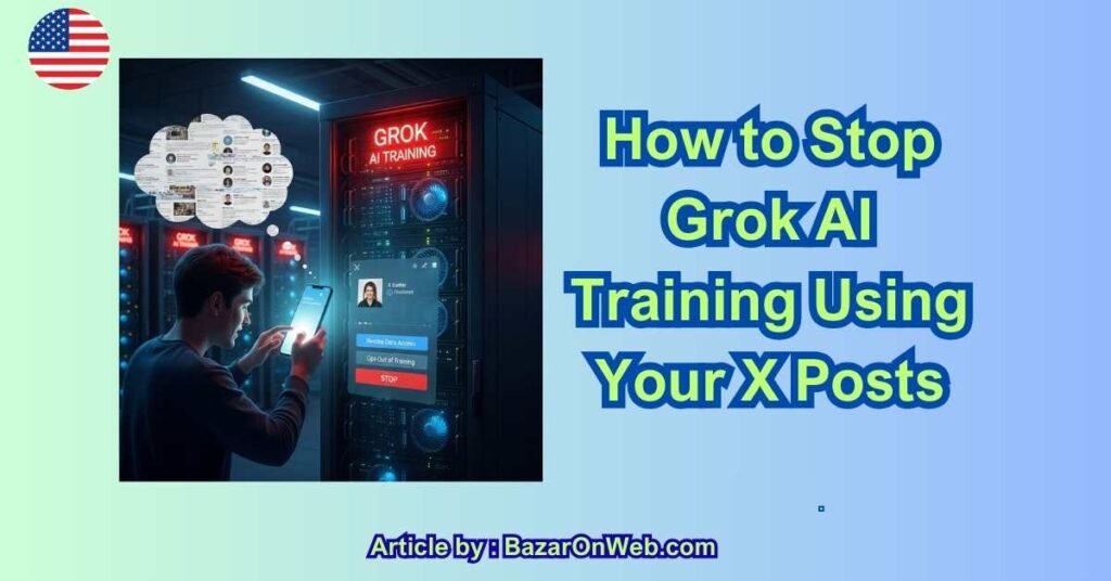 How to Stop Grok AI Training Using Your X Posts - BazarOnWeb