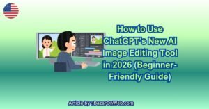 How to Use ChatGPT’s New AI Image Editing Tool in 2026 (Beginner-Friendly Guide)