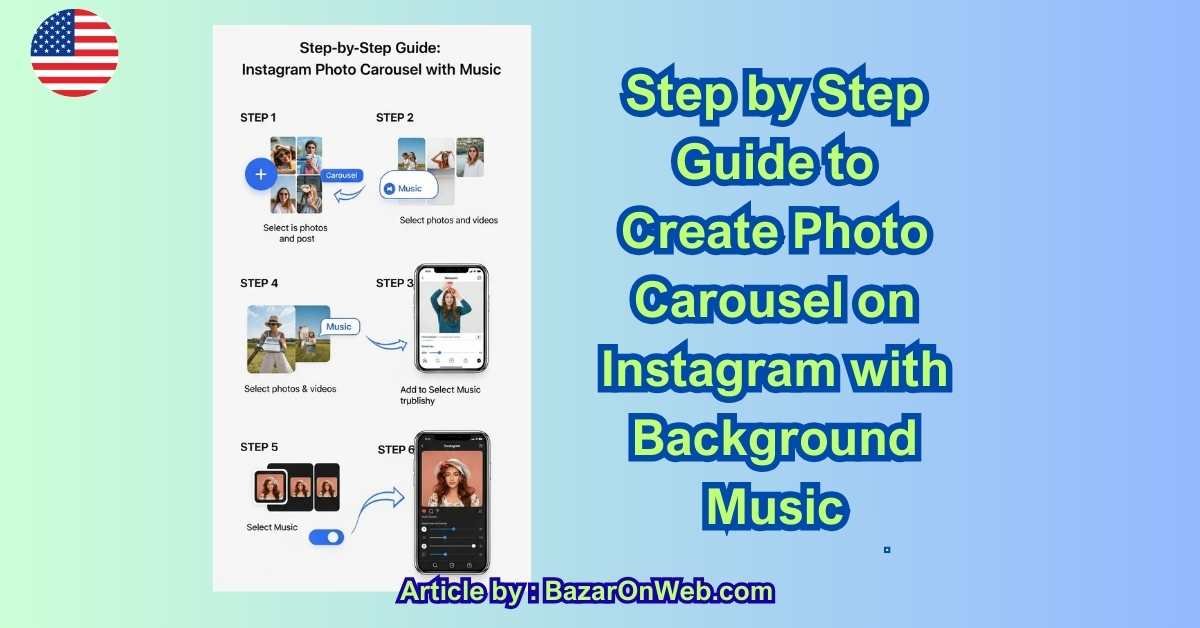 Step by Step Guide to Create Photo Carousel on Instagram with Background Music