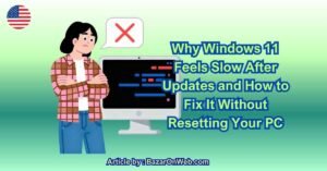 Why Windows 11 Feels Slow After Updates and How to Fix It Without Resetting Your PC
