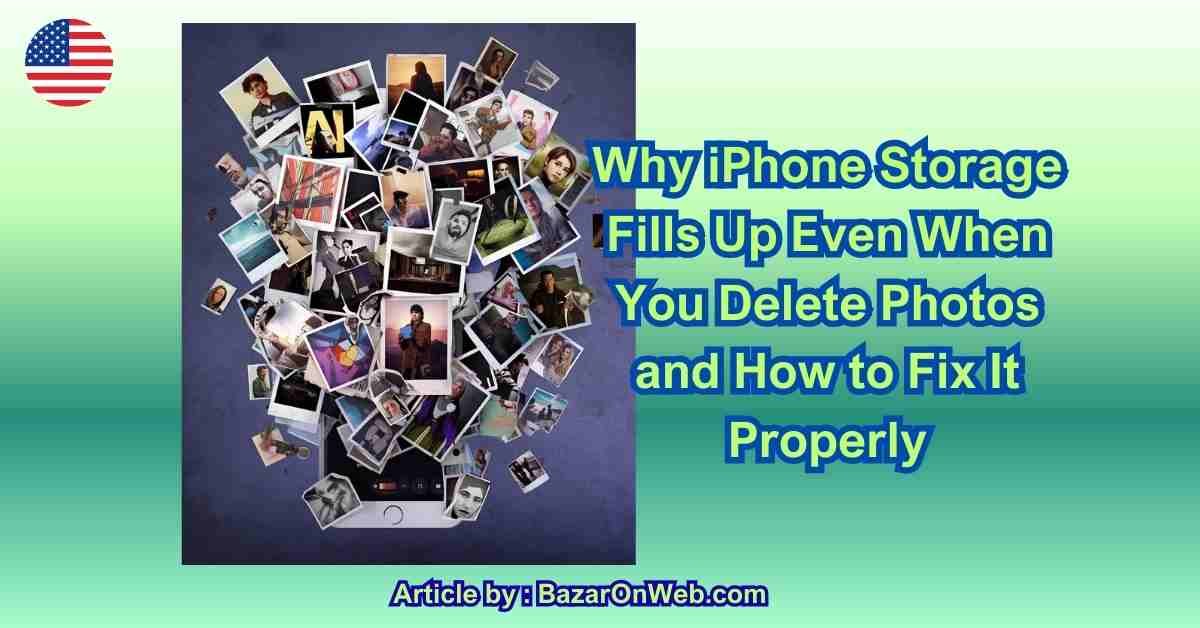 Why iPhone Storage Fills Up Even When You Delete Photos and How to Fix It Properly