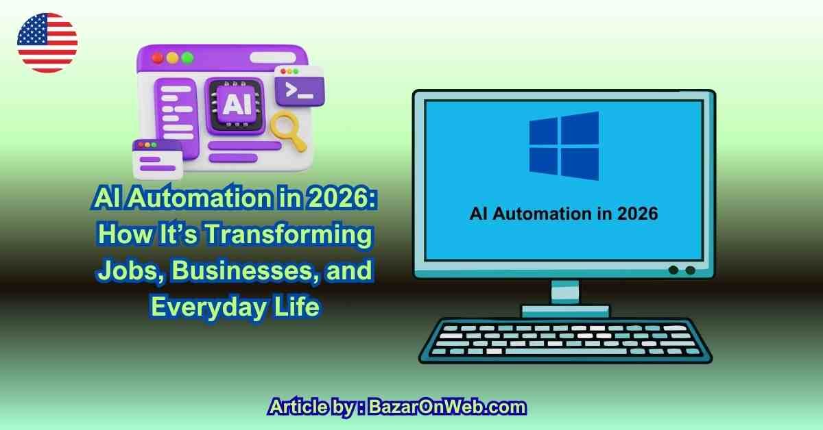 AI Automation in 2026 How It’s Transforming Jobs, Businesses, and Everyday Life