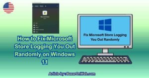 How to Fix Microsoft Store Logging You Out Randomly on Windows 11