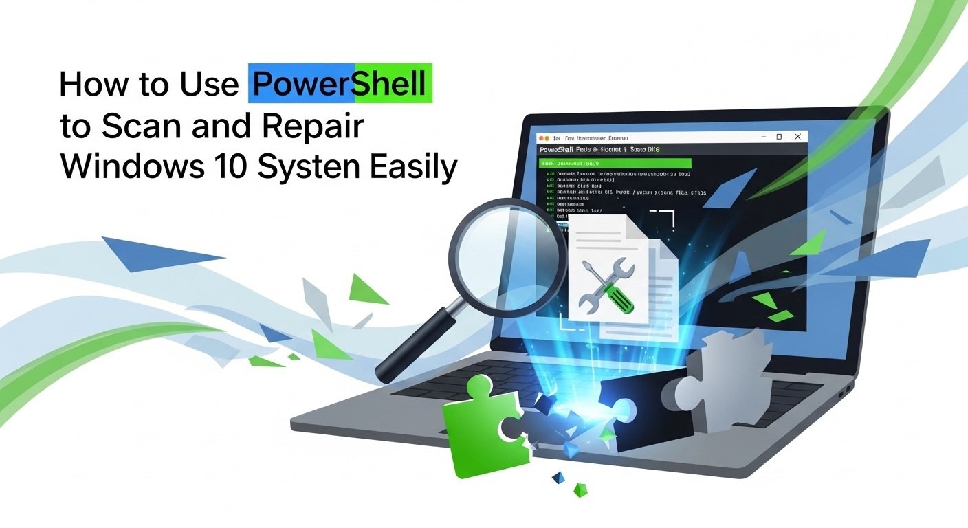 How to Use PowerShell to Scan and Repair Windows 10 System Files Easily