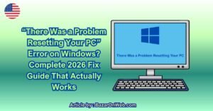 “There Was a Problem Resetting Your PC” Error on Windows Complete 2026 Fix Guide That Actually Works