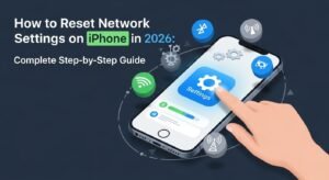 How to Reset Network Settings on iPhone in 2026 Complete Step-by-Step Guide