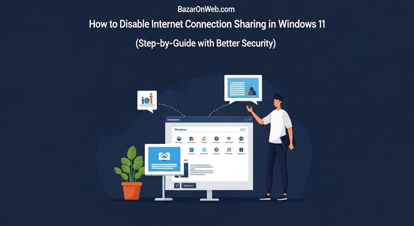 How to Disable Internet Connection Sharing in Windows 11