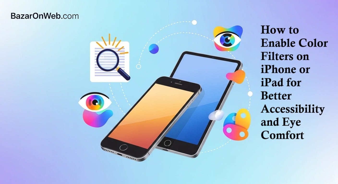 How to Enable Color Filters on iPhone or iPad for Better Accessibility and Eye Comfort
