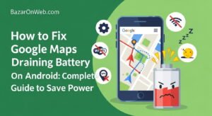 How to Fix Google Maps Draining Battery on Android Complete Guide to Save Power