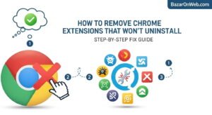How to Remove Chrome Extensions That Won’t Uninstall (Step-by-Step Fix Guide)