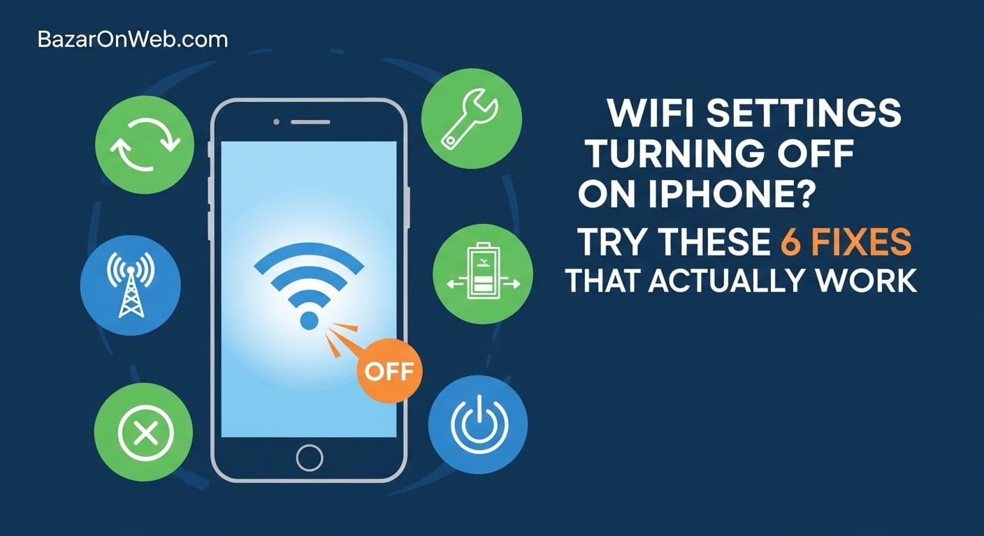 WiFi Settings Turning Off on iPhone Try These 6 Fixes That Actually Work