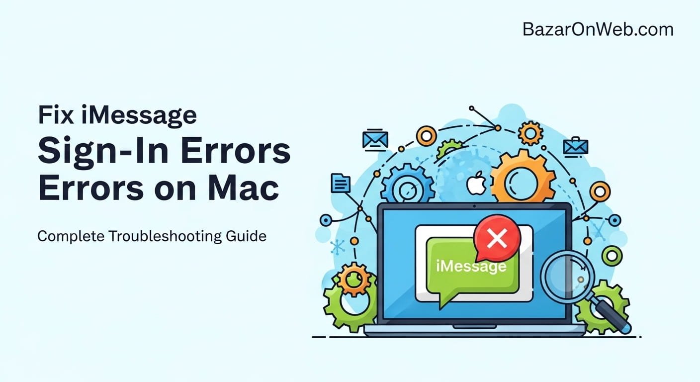 Fix iMessage Sign-In Errors on Mac Complete Troubleshooting Guide (Apple Account Login Issues)
