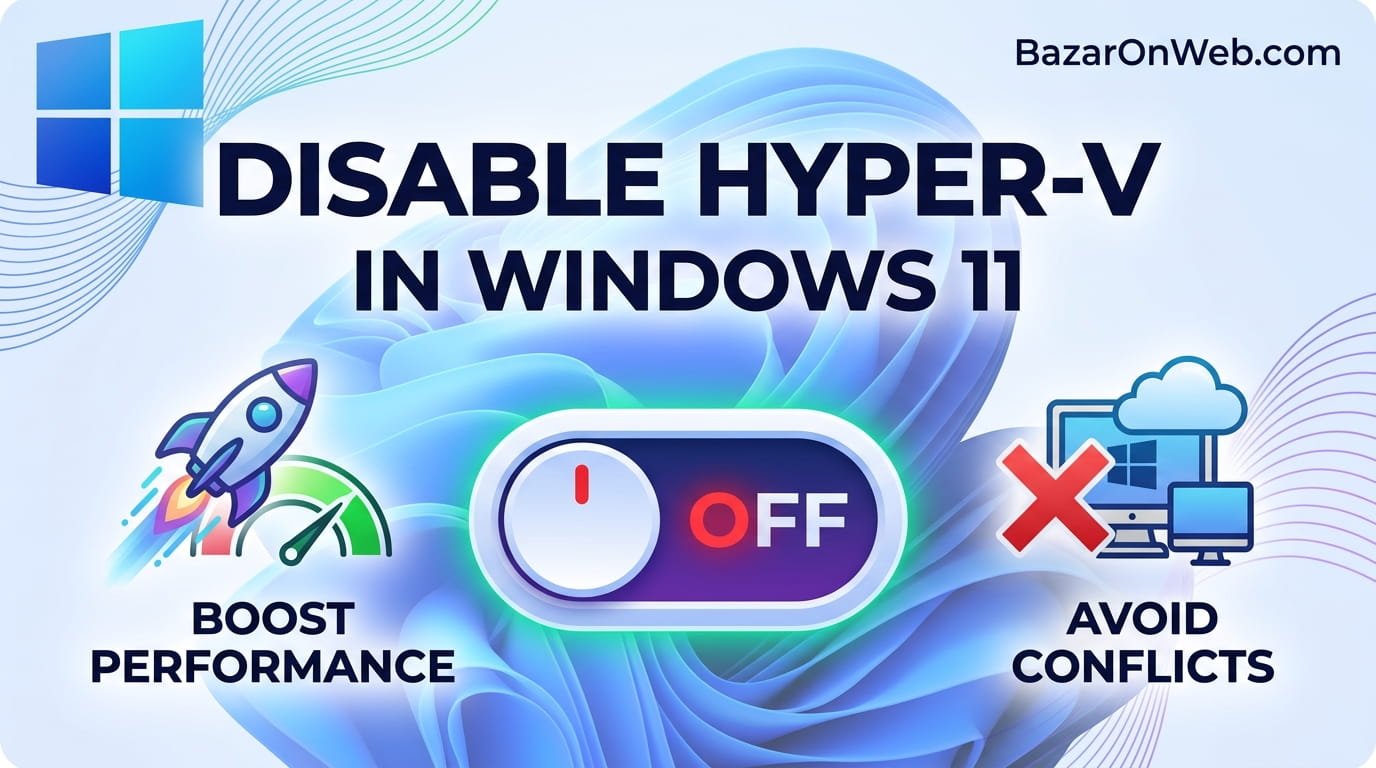 How to Disable Hyper-V in Windows 11 to Improve Performance and Avoid Virtualization Conflicts