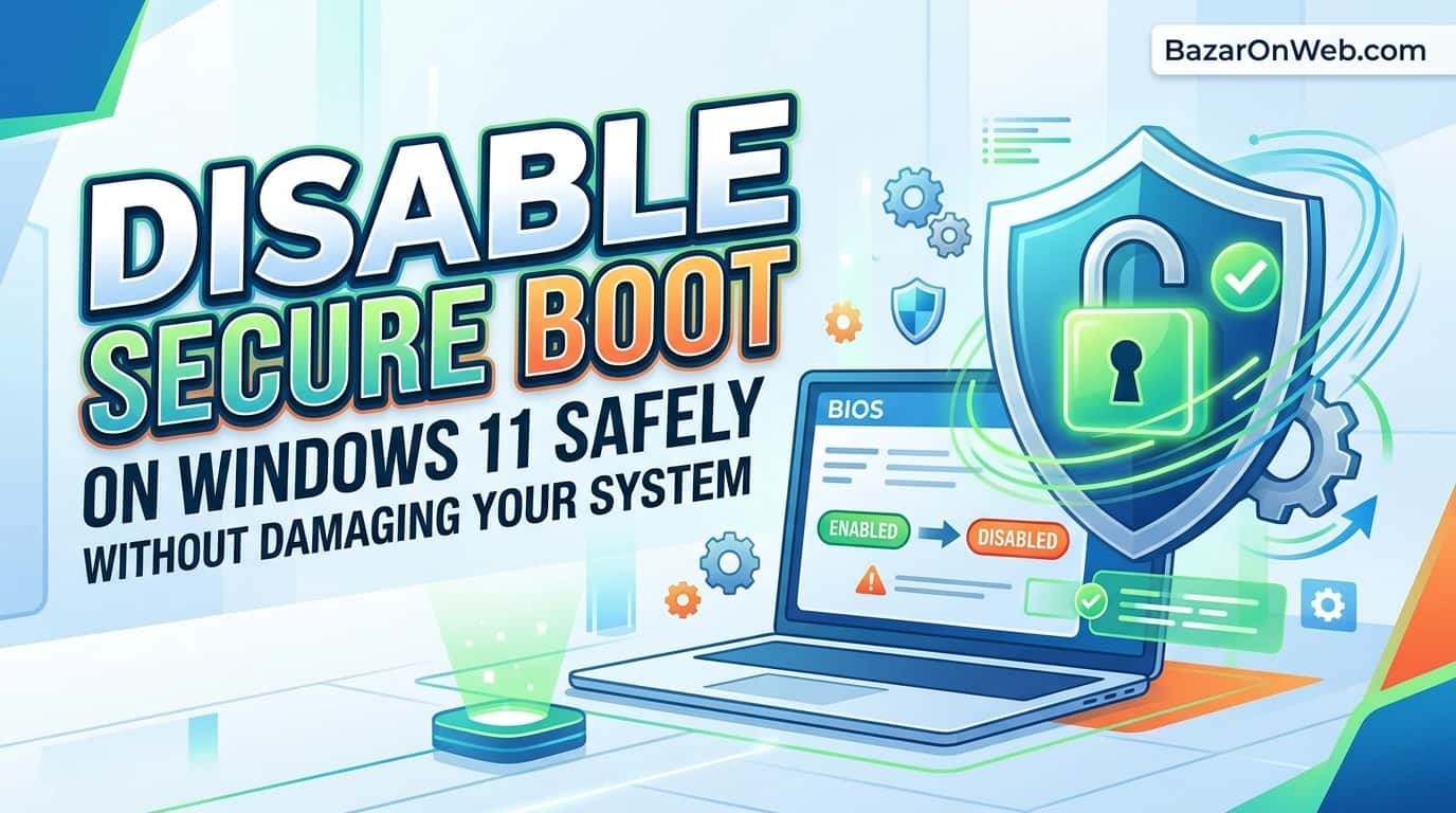 How to Disable Secure Boot in Windows 11 Safely Without Damaging Your System