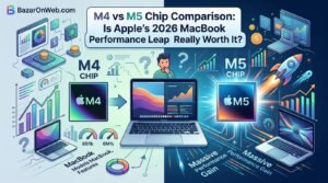 M4 vs M5 Chip Comparison Is Apple’s 2026 MacBook Performance Leap Really Worth It