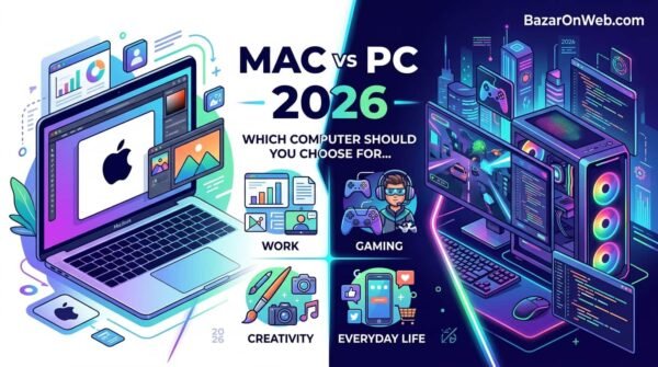 Mac vs PC in 2026: Which Computer Should You Choose for Work, Gaming ...