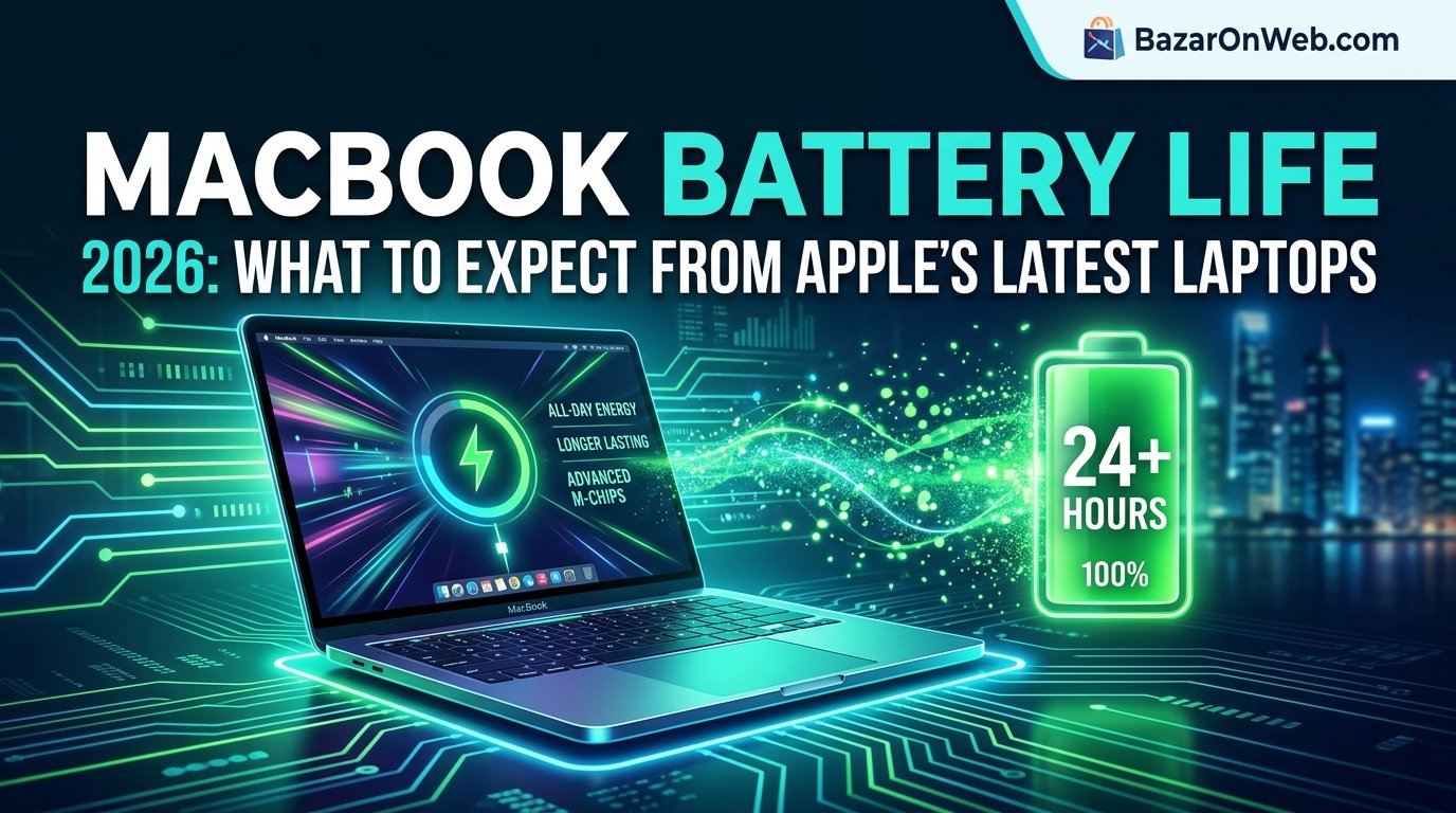 MacBook Battery Life in 2026 What to Expect From Apple’s Latest Laptops