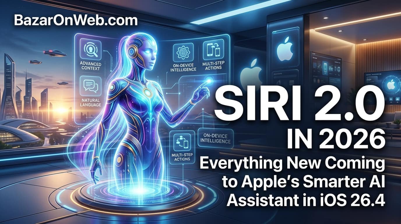 Siri 2.0 in 2026 Everything New Coming to Apple’s Smarter AI Assistant in iOS 26.4