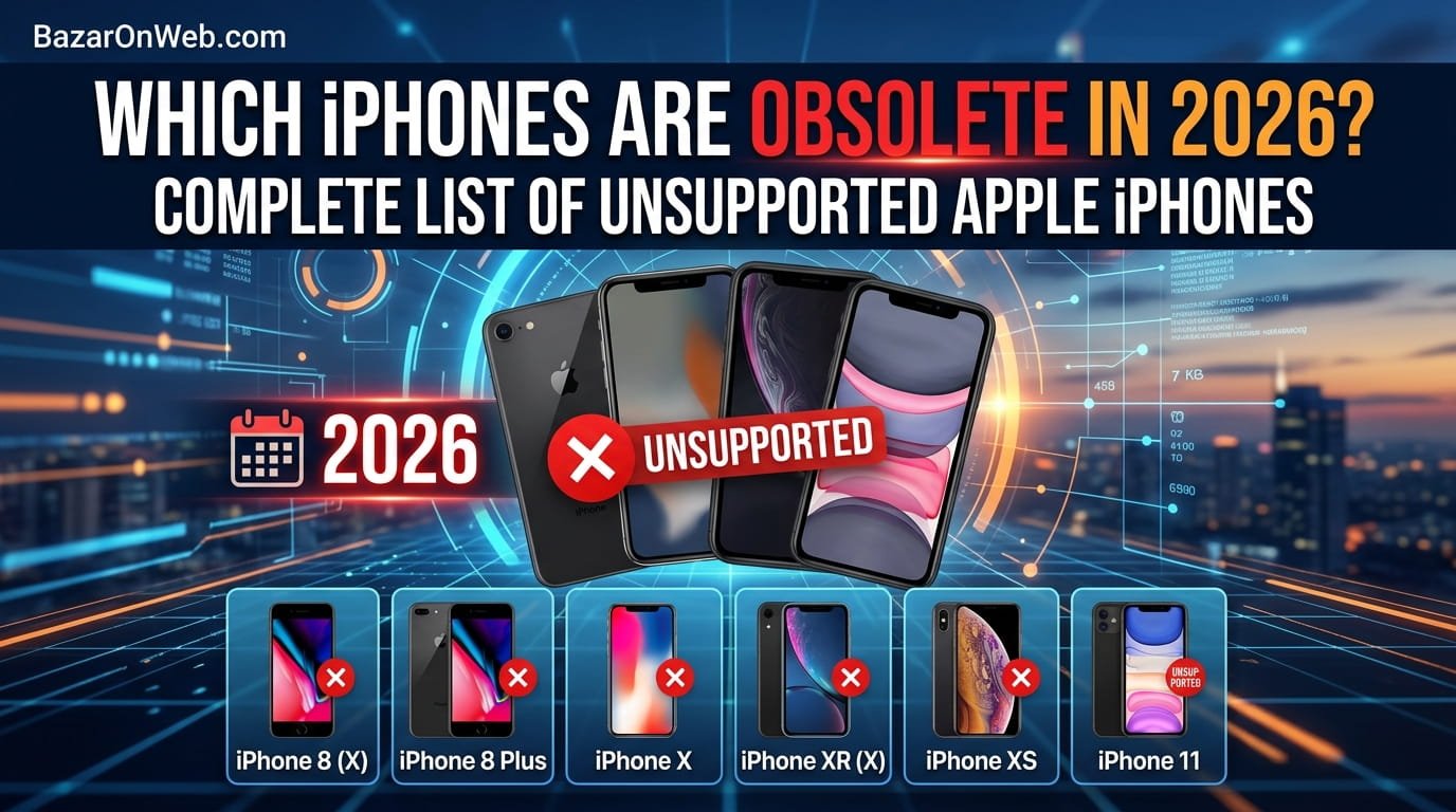 Which iPhones Are Obsolete in 2026 Complete List of Unsupported Apple iPhones