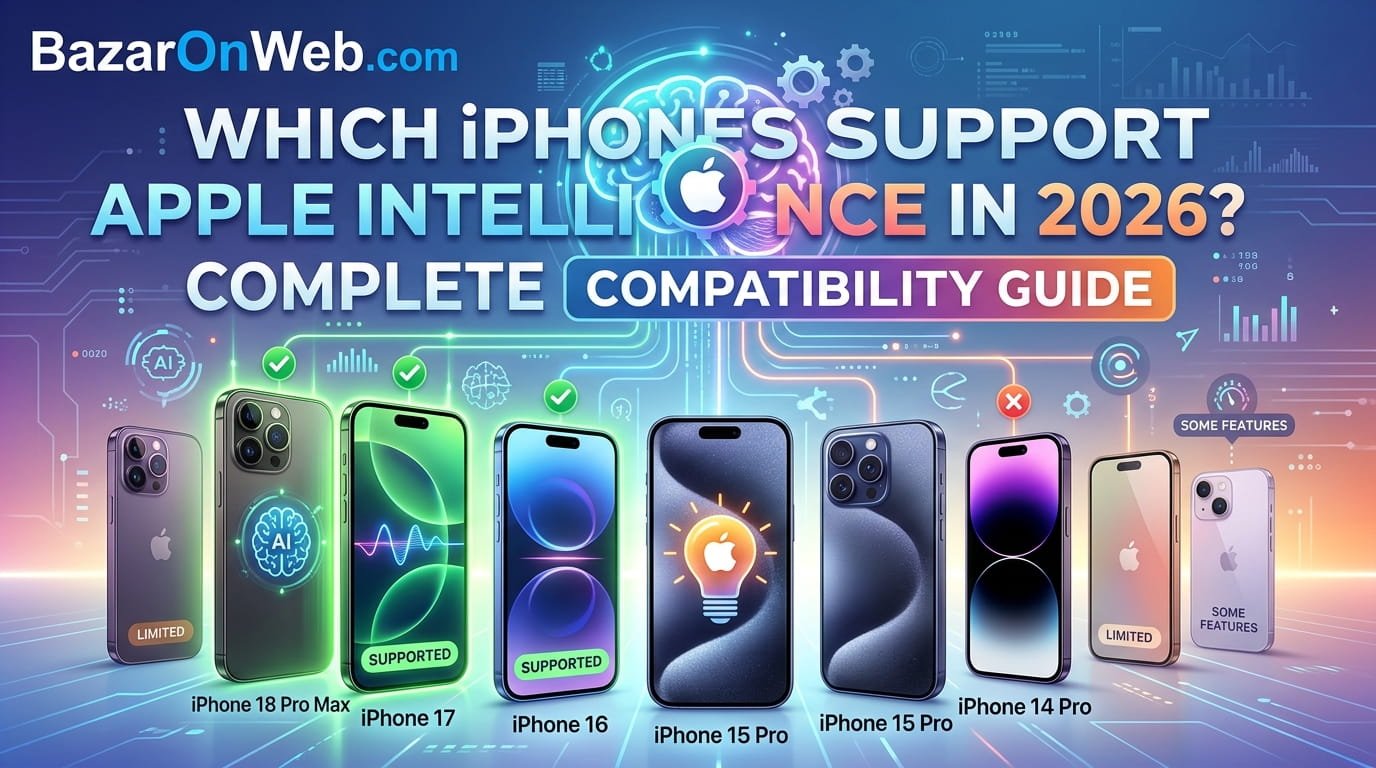 Which iPhones Support Apple Intelligence in 2026 Complete Compatibility Guide for Every Model