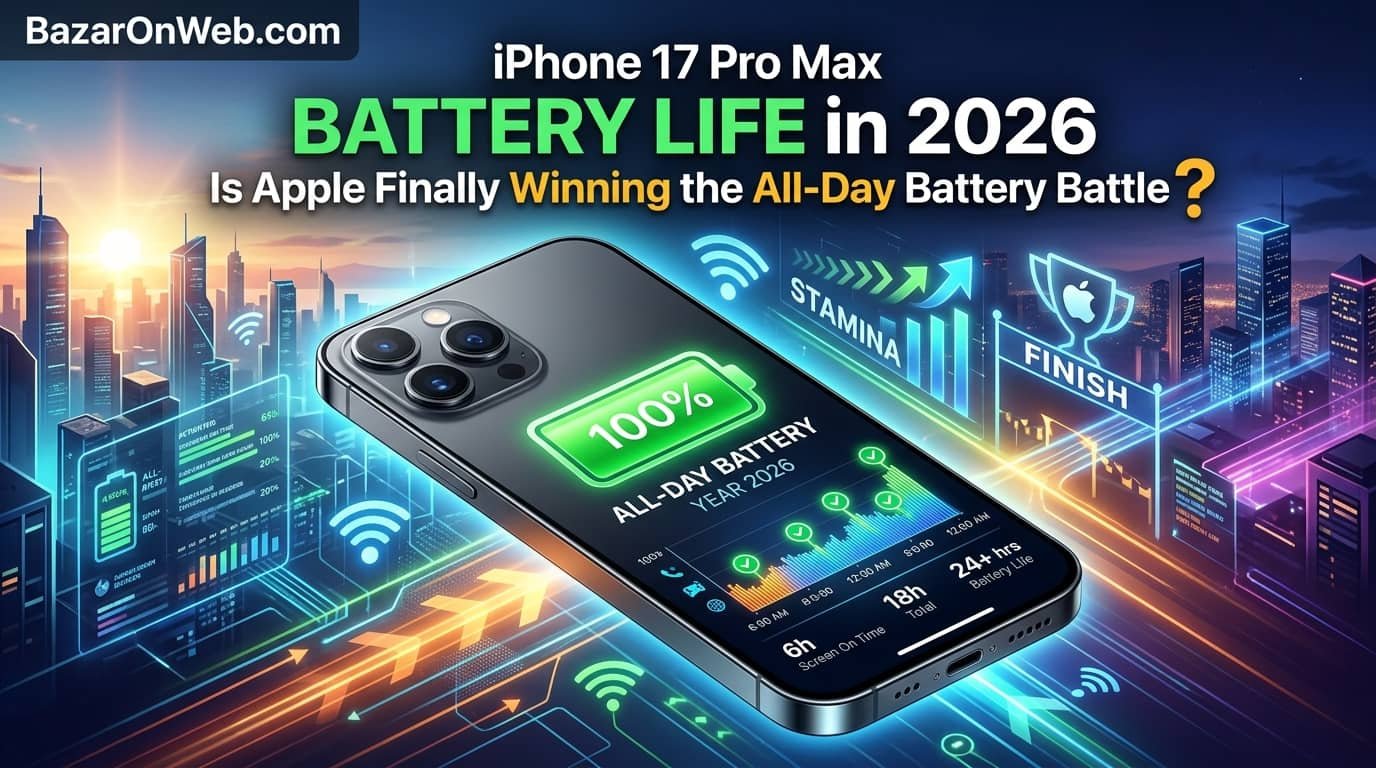 iPhone 17 Pro Max Battery Life in 2026 Is Apple Finally Winning the All-Day Battery Battle
