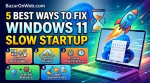 5 Best Ways to Fix Windows 11 Slow Startup