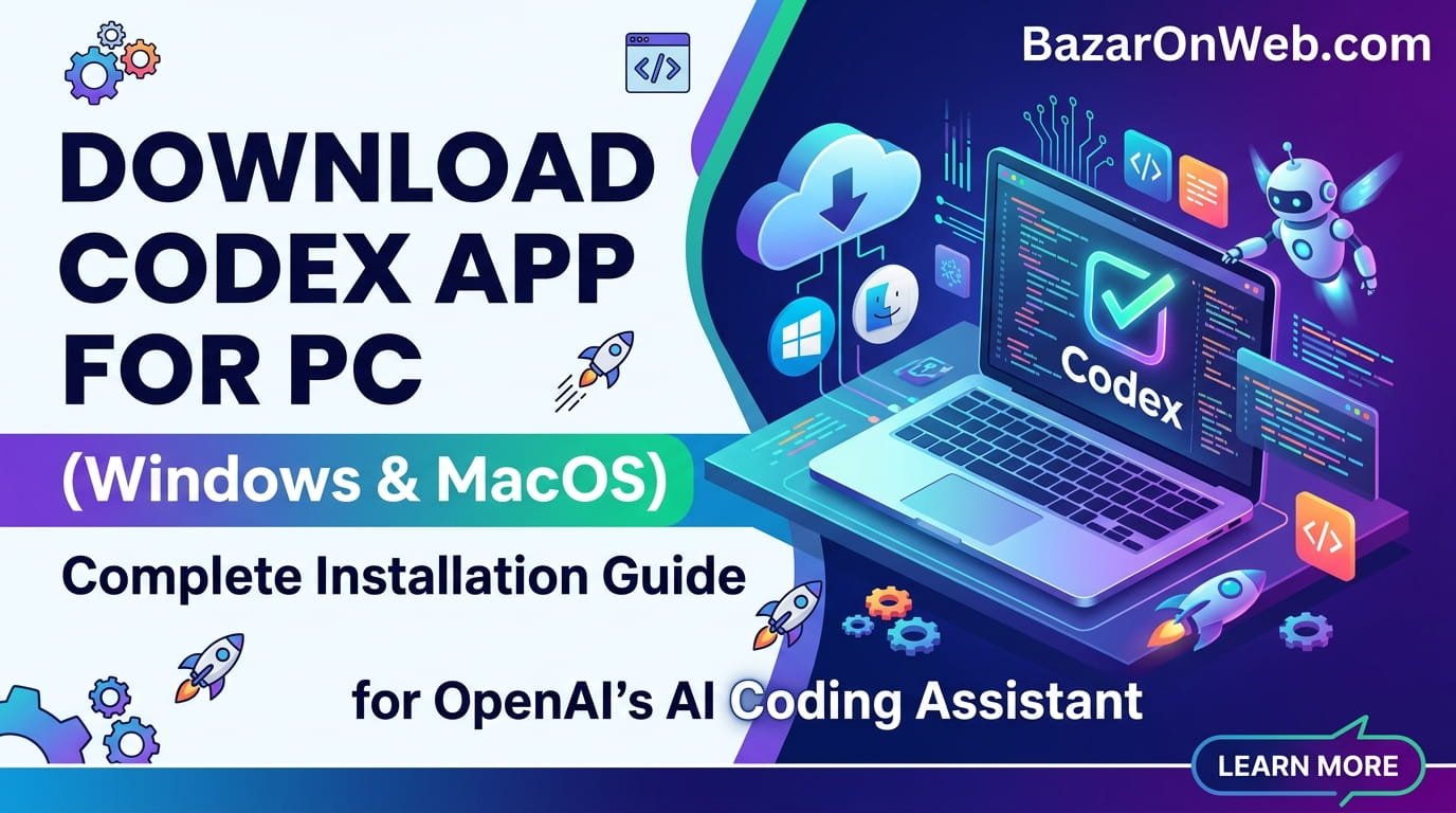 Download Codex App for PC Windows MacOS Complete Installation Guide for OpenAI AI Coding Assistant