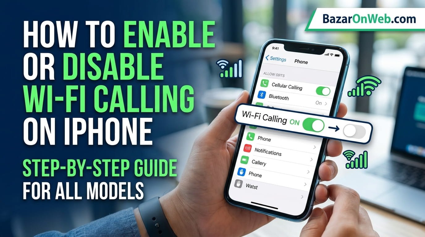How to Enable or Disable WiFi Calling on iPhone