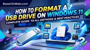 How to Format a USB Drive on Windows 11