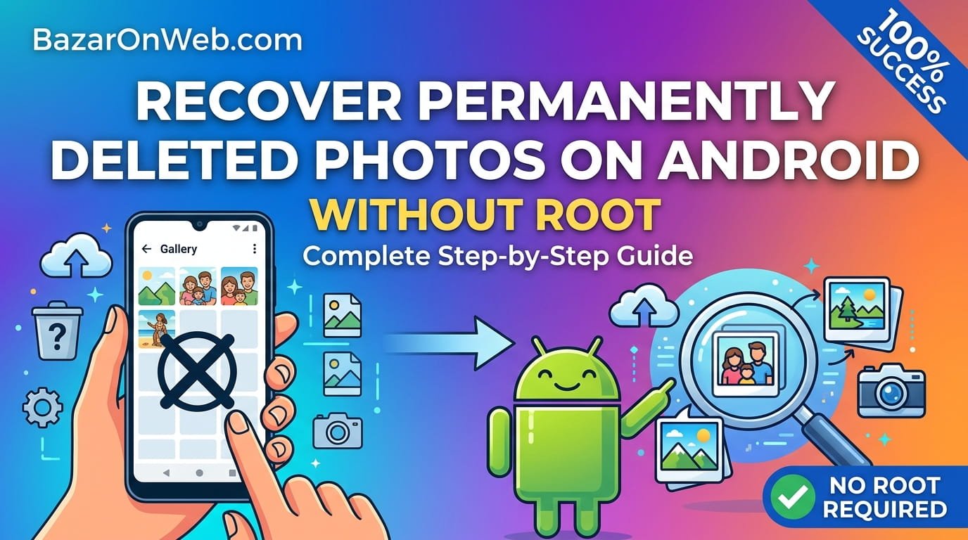 How to Recover Permanently Deleted Photos on Android Without Root Complete Step-by-Step Guide