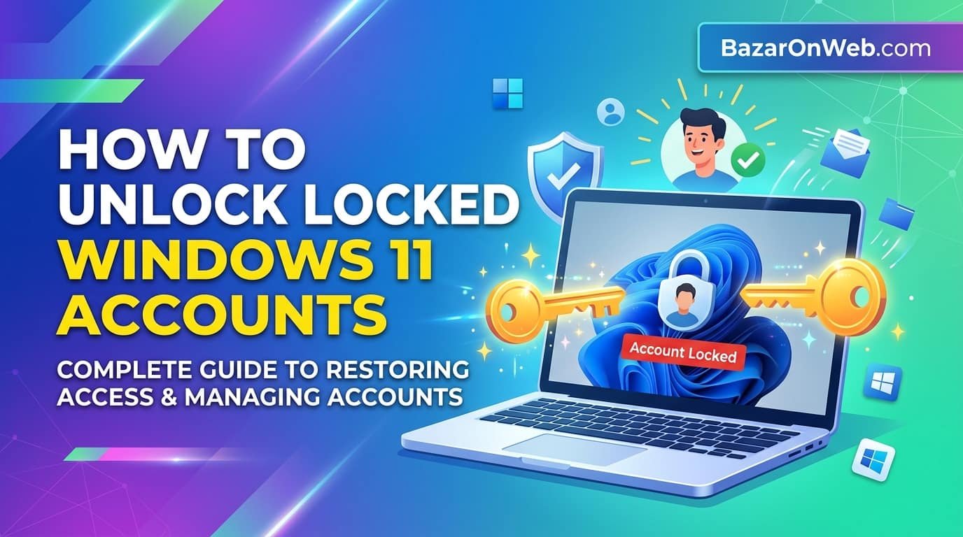 How to Unlock Locked Out Accounts in Windows 11 Complete Guide to Restoring Access and Managing Account Lockout Policies