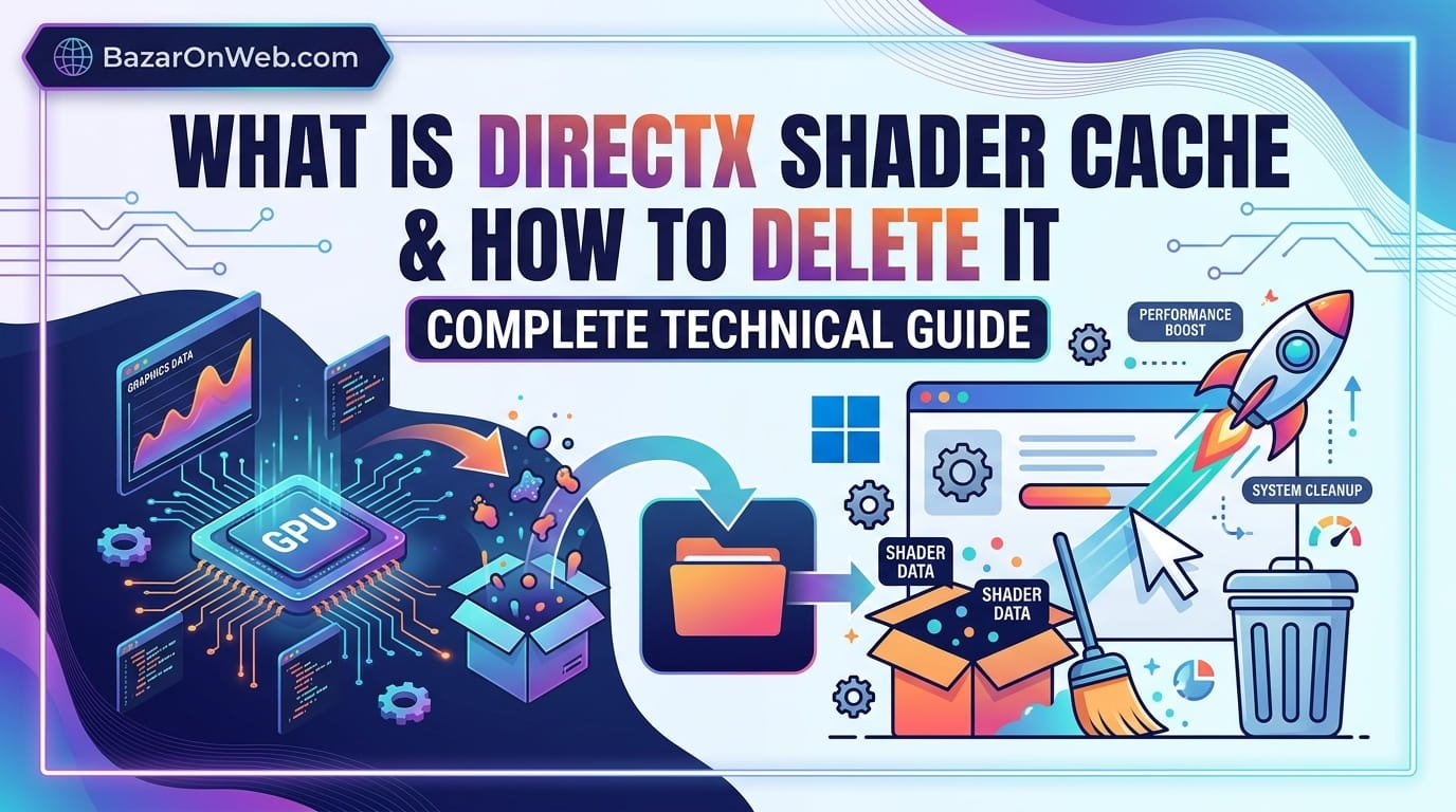What is DirectX Shader Cache and How to Delete It in Windows 11 Complete Technical Guide