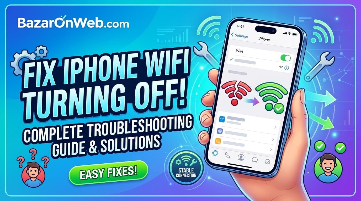 How to Fix iPhone WiFi Turning Off Automatically