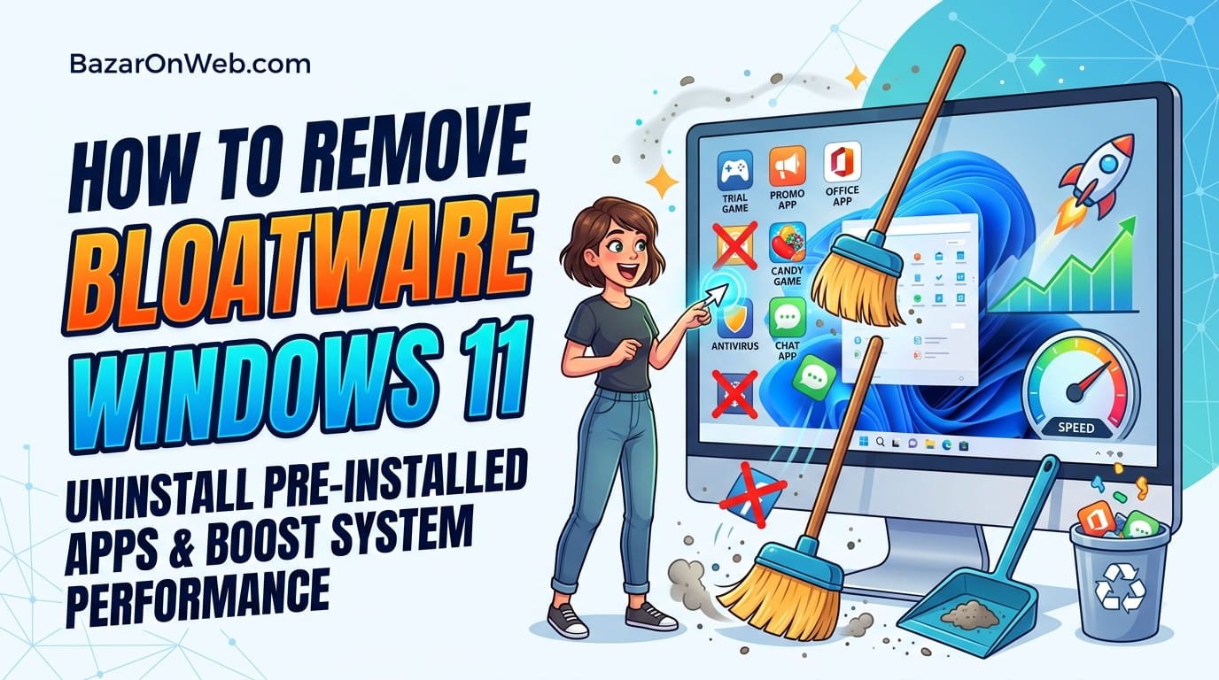 How to Remove Bloatware from Windows 11